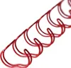 Drahtbinderücken, 2:1, rot, 6,4 mm, 100 Stück, für ca. 45 Produktbild-Vorschau 1