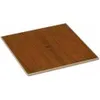 A square wooden board with a wood grain pattern. Produktbild-Vorschau