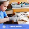 4 Paar Level 5 Schnittschutzhandschuhe kinder 10 jahre, Produktbild-Vorschau 3