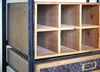Portabottiglie HWC-C91, mobile bar portabottiglie per 10 Anteprima dell’immagine prodotto 4