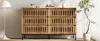 Dressoir 120 × 40 × 81 cm. Biedt meer opbergruimte en een Productafbeelding-voorbeeld 8