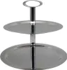 Etagere 2 stöckig Serviere Kuchen Ständer platte Produktbild-Vorschau 1