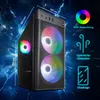 ERAZER Recon P40 Gaming PC (Core i5-14400, Geforce RTX 5060 Produktbild-Vorschau 4