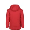 JAKO Kinder Coachjacke Team mit Kapuze, Farbe:rot, Produktbild-Vorschau 6