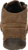 The back view of a brown leather boot. Podgląd zdjęcia produktu