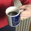 Weihnachten Glitzer-Kaffeebecher mit Rentier Motiv in Blau Produktbild-Vorschau 6