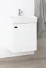 Wandhängender Badezimmerschrank mit Waschbecken 60x50cm. Produktbild-Vorschau 6
