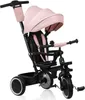 A pink and black multifunctional tricycle for children, shown against a white background. Produktbild-Vorschau