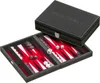 Philos Backgammon-Koffer Tinos magnetisch (rot) Produktbild-Vorschau 2