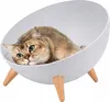 PETSTORY Skandinavisches Hundebett Grau auf Beinen Produktbild-Vorschau 3