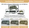 Merax L-vormige hoekbank met chaise longue, 3-zits bank met Productafbeelding-voorbeeld 10