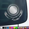PantherPixel Kasachstan Aufkleber Wappen Fahne Adler Produktbild-Vorschau 1