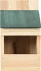 vidaXL Casette per uccelli 4 pezzi 12x16x20 cm in legno di Anteprima dell’immagine prodotto 2