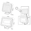 Solar LED Strahler mit Bewegungssensor Flutlichtstrahler Produktbild-Vorschau 9