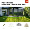 Hop-Sport Trampoline de Jardin pour enfants 427 cm (14ft), Voir les images du produit 4