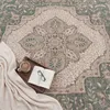 TT Home Boho Vintage Teppich Wohnzimmer Kurzflor – Retro Produktbild-Vorschau 3