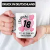 Trendation - 18. Geburtstag Tasse Geschenk Mädchen Produktbild-Vorschau 2