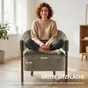 HOMCOM Loungesessel Sessel mit Chenille-Optik, Relaxsessel Produktbild-Vorschau 4