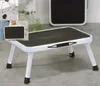 HI Klapptritt 38x26x17,5cm Stahl/Kunststoff schwarz/weiß Produktbild-Vorschau 6