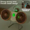 USB-Tischventilator 1 Stück, Leistungsstarker Produktbild-Vorschau 4