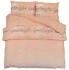 vidaXL Bettwäsche-Set Rosa 155x220 cm Baumwolle Produktbild-Vorschau 1
