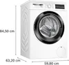 Waschmaschine Bosch WUU28T48 Fassungsvermögen 8 kg 1400 Produktbild-Vorschau 14