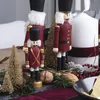 2 Nussknacker-Figuren aus Holz zum Bemalen 13 cm Produktbild-Vorschau 3