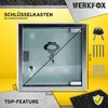 Schlüsselschrank aus Edelstahl Schlüsselbrett Produktbild-Vorschau 5