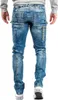 Cipo & Baxx Herren Regular Fit Jeans Stonewashed CD293 Blue Produktbild-Vorschau 2