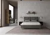 ITYHOME - Gepolstertes Bett mit Bettkasten 160x190 mit Produktbild-Vorschau 3