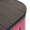 Tabouret de bar HWC-A73 avec assise en bois, chaise de bar, Voir les images du produit 4