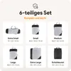 Kompressions-Packwürfel Set 6-teilig – packing cubes mit Produktbild-Vorschau 4