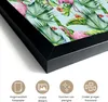 MuchoWow® MuchoWow® Gerahmtes Poster Blatt - Flamingo - Produktbild-Vorschau 3