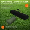 ML-Design dvojitá hojdacia sieť s rámom, khaki, pre 2 Náhľad obrázku produktu 6
