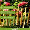 Floranica Staketenzaun aus Haselnuss mit Pfosten 35 cm hoch Produktbild-Vorschau 5