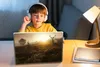 MuchoWow® Laptop Aufkleber Sticker Cover Hirsche - Nebel - Produktbild-Vorschau 3