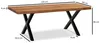 FineBuy Table basse en acacia massif 120 cm - Table de Voir les images du produit 3