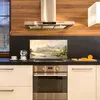 Coloray Küchenrückwand 100x50 Spritzschutz aus Glas - Boote Produktbild-Vorschau 3