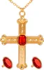 Cardinal Set | Collier avec croix et 2 anneaux Voir les images du produit 4