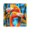 MuchoWow® Mauspad Mousepad Ölgemälde - Vogel - Flamingo Produktbild-Vorschau 1