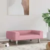 vidaXL Pelech pre psov ružový 70x45x26,5 cm Velvet Náhľad obrázku produktu 2