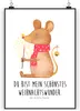 Mr. & Mrs. Panda Bild Maus Weihnachten DIN A4 - Weiß - Produktbild-Vorschau 1