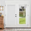 Francúzsky Blackout Door Curtain White, Privacy Screen Náhľad obrázku produktu 3