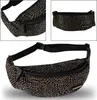 Schwarze Bauchtasche mit Reißverschluss 37x9x7 STARPAK Produktbild-Vorschau 1