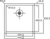 SOLIDO 2D-Spüle CAGRPP40BK-TU Black Line, Schwarz Produktbild-Vorschau 2