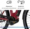 Zündapp X800 E Bike weinrot Produktbild-Vorschau 5