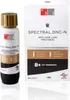 A product shot of a hair loss treatment bottle and its box, presented on a white background. Produktbild-Vorschau