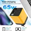 65W GaN Schnellladegerät Kompatibel, 3-Port USB C Netzteil Produktbild-Vorschau 3
