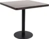 vidaXL Bistrotisch Dunkelbraun 80x80 cm MDF Produktbild-Vorschau 6