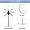 A diagram showing the features of a makeup mirror. Produktbild-Vorschau